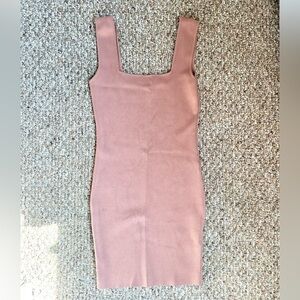 Zara - Ribbed Bodycon / Bandage Mini Dress